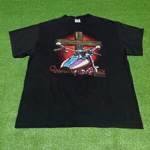Vintage Y2K Daytona Bike Week Jesus Joe Cool Motorcycle Driven Spirit Tee Large